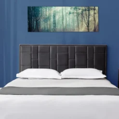 Tête De Lit HERMINE - 160 Cm - Velours - Gris Foncé -Sominova Soldes Boutique accessoire de spa 424697