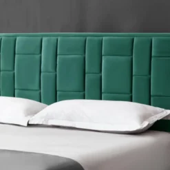 Tête De Lit HERMINE - 160 Cm - Velours - Vert 13 Tête De Lit HERMINE - 160 Cm - Velours - Vert -Sominova Soldes Boutique accessoire de spa 424711