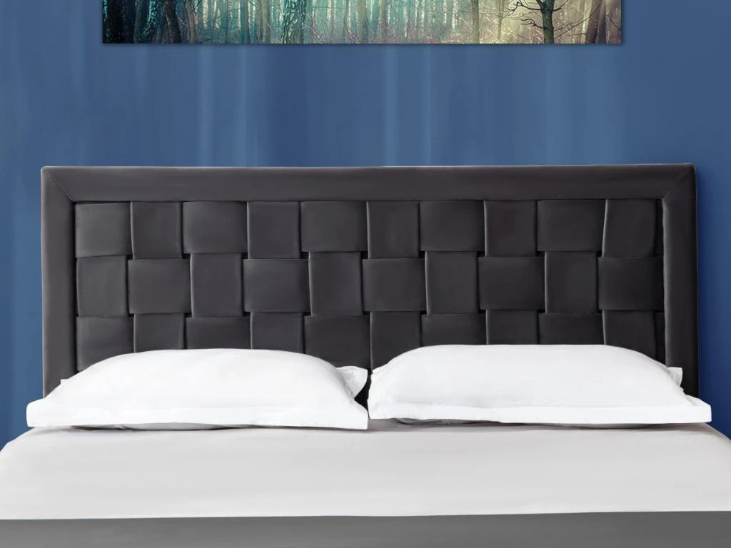 Tête De Lit JENNA - 160 Cm - Velours - Gris Foncé 5 Tête De Lit JENNA - 160 Cm - Velours - Gris Foncé – Image 3
