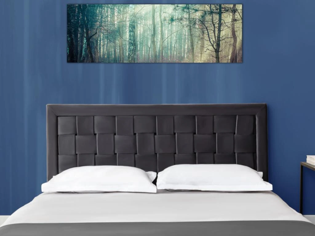 Tête De Lit JENNA - 160 Cm - Velours - Gris Foncé 4 Tête De Lit JENNA - 160 Cm - Velours - Gris Foncé – Image 2