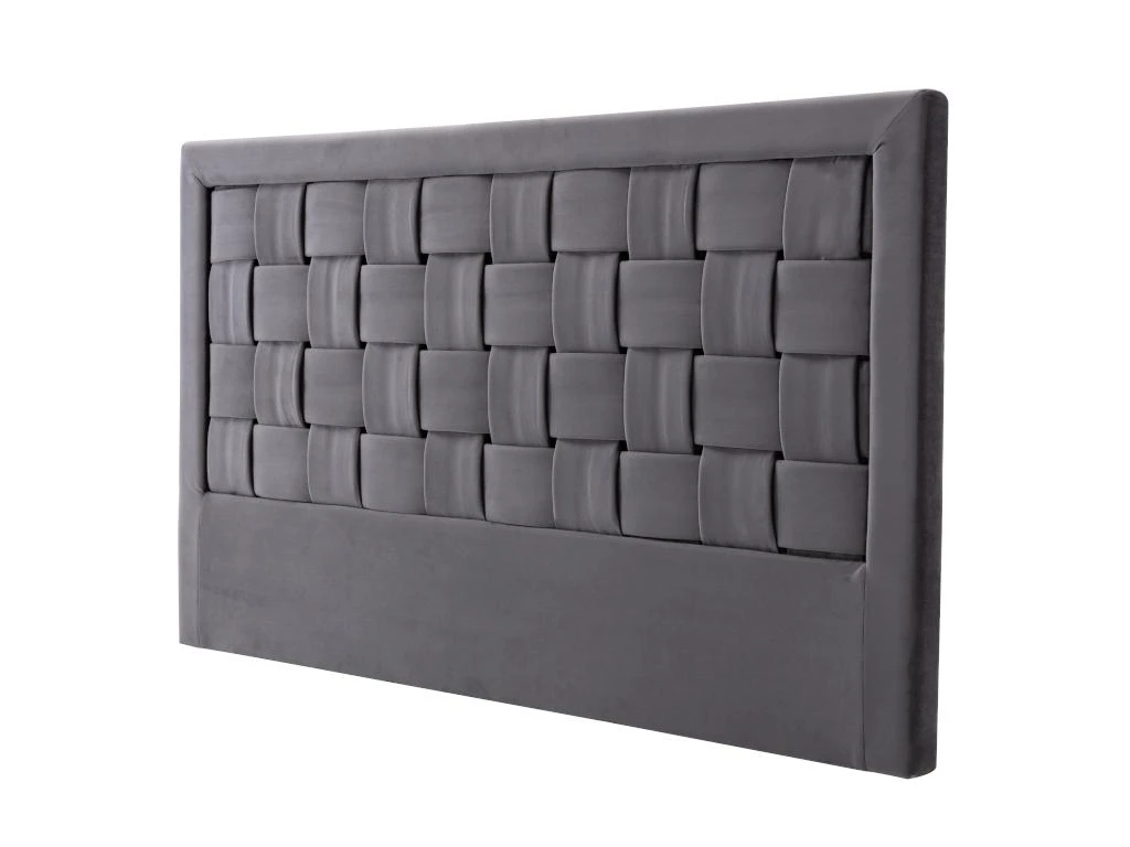 Tête De Lit JENNA - 160 Cm - Velours - Gris Foncé 7 Tête De Lit JENNA - 160 Cm - Velours - Gris Foncé – Image 5