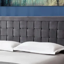 Tête De Lit JENNA - 160 Cm - Velours - Gris Foncé 13 Tête De Lit JENNA - 160 Cm - Velours - Gris Foncé -Sominova Soldes Boutique accessoire de spa 424753