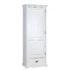 Armoire Bonnetière Blanche Style Anglais 1 Armoire Bonnetière Blanche Style Anglais -Sominova Soldes Boutique armoire et dressing 10058463