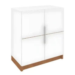 Armoire Basse 2 Portes Blanche -Sominova Soldes Boutique armoire et dressing 10059647