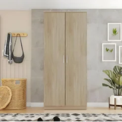 Armoire Dressing 2 Portes Chêne 8 Armoire Dressing 2 Portes Chêne -Sominova Soldes Boutique armoire et dressing 10059935