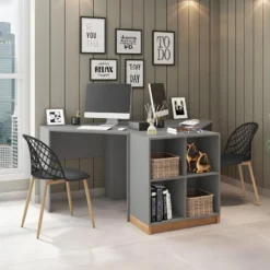 Rayonnage Bas Gris Mat Haut 76 Cm 4 Niches 11 Rayonnage Bas Gris Mat Haut 76 Cm 4 Niches -Sominova Soldes Boutique armoire et dressing 10060413