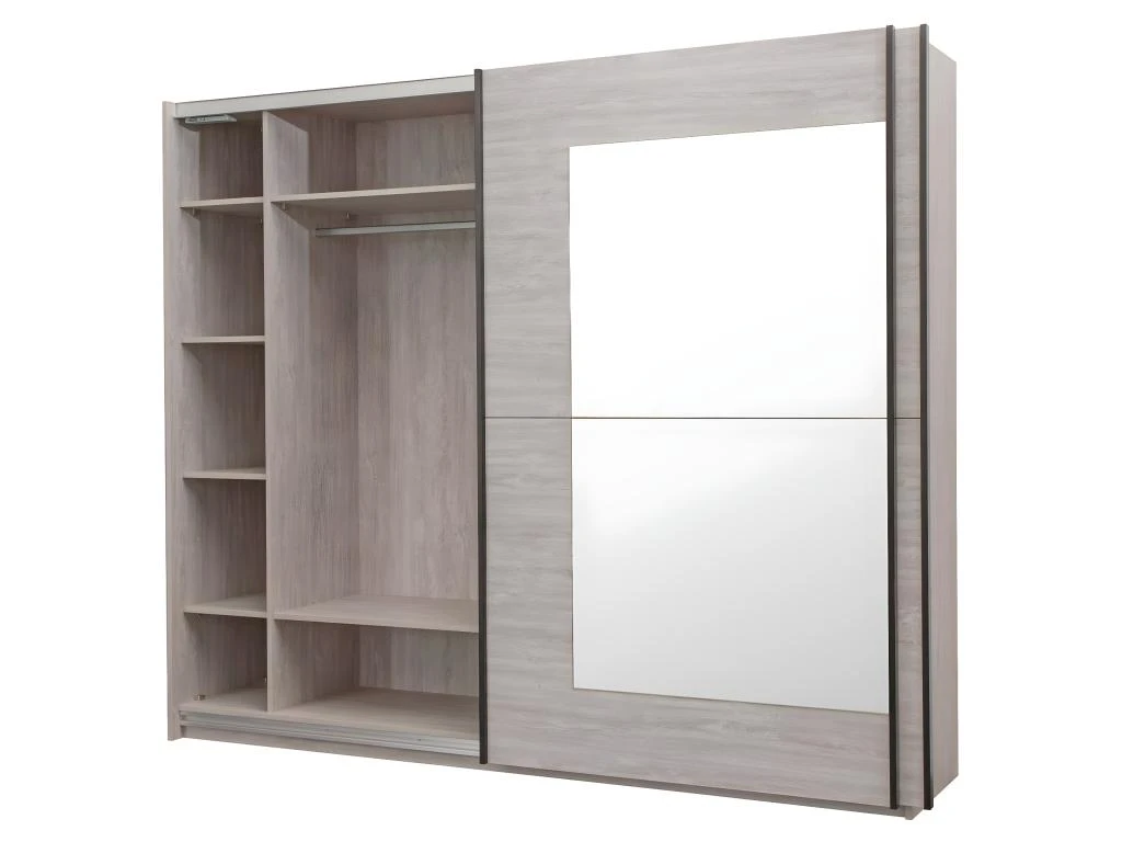 MARJORIE - Armoire 2 Portes Coulissantes 200cm 6 MARJORIE - Armoire 2 Portes Coulissantes 200cm – Image 4