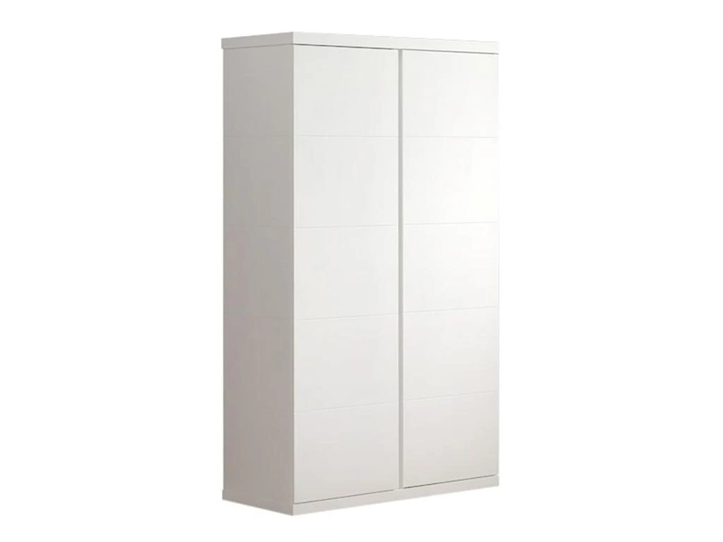 DEBBIE - Armoire 2 Portes Laquée Blanche 3 DEBBIE - Armoire 2 Portes Laquée Blanche