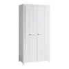 GASTON - Armoire 2 Portes Laqué Blanc 1 GASTON - Armoire 2 Portes Laqué Blanc -Sominova Soldes Boutique armoire et dressing 10481205