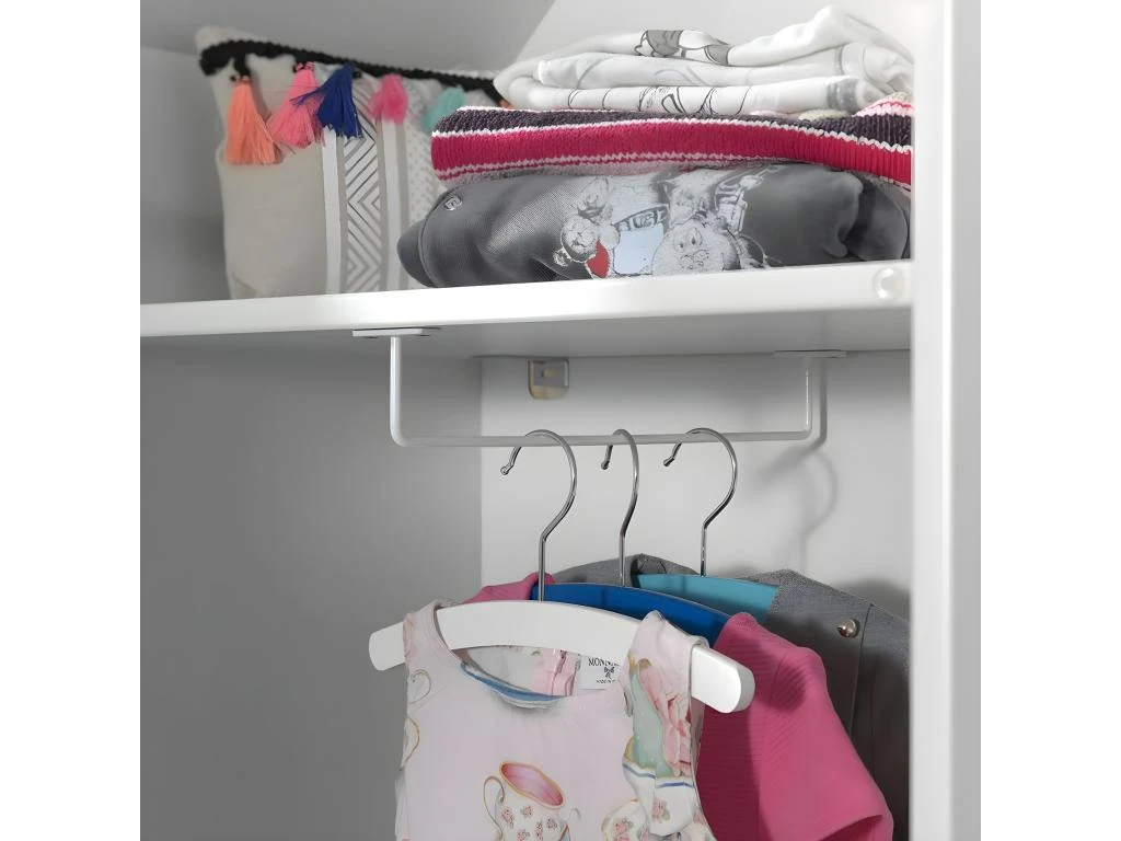 HAVRE - Armoire Cabane De Plage Grise 1 Porte 6 HAVRE - Armoire Cabane De Plage Grise 1 Porte – Image 4