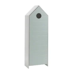 HAVRE - Pack Bibliothèque + Armoire 1 Porte Vert Menthe 7 HAVRE - Pack Bibliothèque + Armoire 1 Porte Vert Menthe -Sominova Soldes Boutique armoire et dressing 10507009