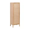 Armoire De Salon 1 Porte Bois Naturel - CHRISTINA -Sominova Soldes Boutique armoire et dressing 11144115
