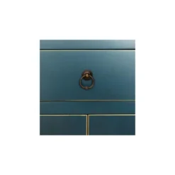 Armoire Lingère 2 Portes, 2 Tiroirs Bleue Meuble Chinois - PEKIN 11 Armoire Lingère 2 Portes, 2 Tiroirs Bleue Meuble Chinois - PEKIN -Sominova Soldes Boutique armoire et dressing 11144265