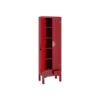 Armoire Lingère 2 Portes, 2 Tiroirs Rouge Meuble Chinois - PEKIN 2 Armoire Lingère 2 Portes, 2 Tiroirs Rouge Meuble Chinois - PEKIN -Sominova Soldes Boutique armoire et dressing 11144341