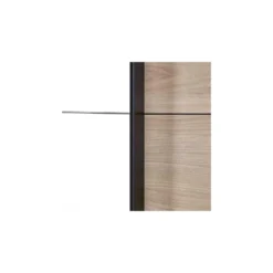 Armoire 3 Portes Coulissantes 250 Cm Bois Clair/miroir - ANAELLE 11 Armoire 3 Portes Coulissantes 250 Cm Bois Clair/miroir - ANAELLE -Sominova Soldes Boutique armoire et dressing 11144573