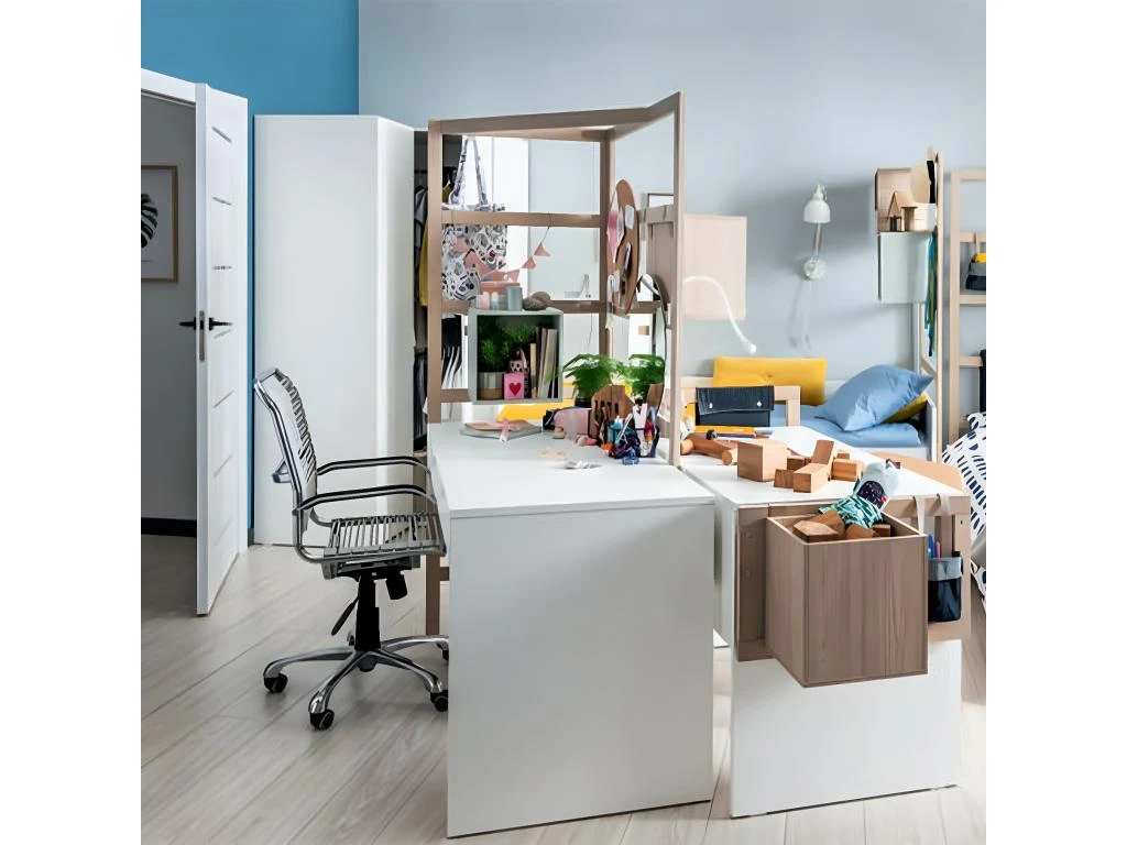 Armoire D'Angle Blanche 2 Portes - Stige 6 Armoire D'Angle Blanche 2 Portes - Stige – Image 4