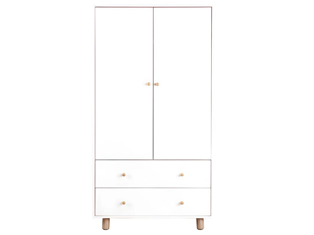 Armoire Enfant Gabby Blanc Et Bois 6 Armoire Enfant Gabby Blanc Et Bois – Image 4