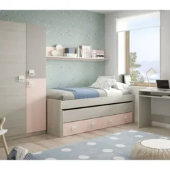 Armoire Penderie Enfant 3 Portes L90 X H200 Cm -Sominova Soldes Boutique armoire et dressing 14661217