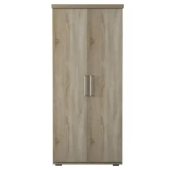 Armoire, Garde-robe, Collection TOM, 2 Portes 80 Cm, Penderie Intégrée Chêne Sonoma 9 Armoire, Garde-robe, Collection TOM, 2 Portes 80 Cm, Penderie Intégrée Chêne Sonoma -Sominova Soldes Boutique armoire et dressing 15893133