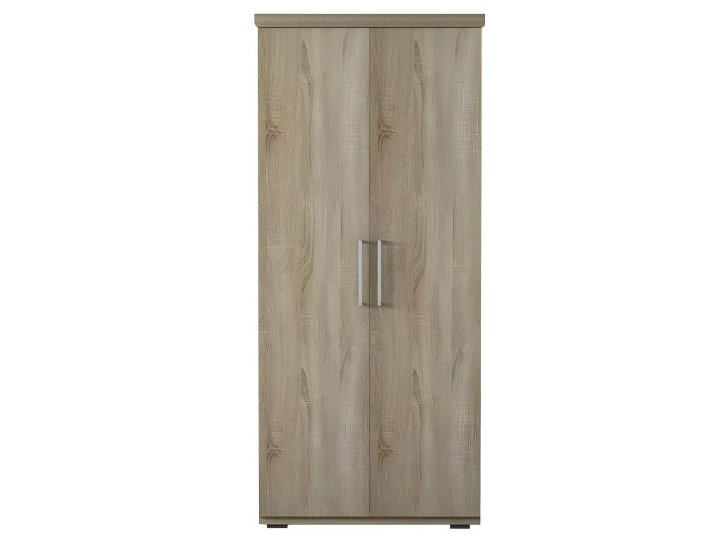 Armoire, Garde-robe, Collection TOM, 2 Portes 80 Cm, Penderie Intégrée Chêne Sonoma 5 Armoire, Garde-robe, Collection TOM, 2 Portes 80 Cm, Penderie Intégrée Chêne Sonoma – Image 3