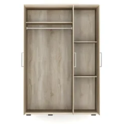 Armoire, Garde-robe, Collection TOM, 3 Portes 120 Cm, Penderie Intégrée Chêne Sonoma -Sominova Soldes Boutique armoire et dressing 15894425