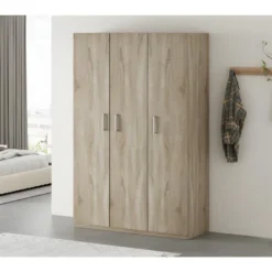 Armoire De Rangement, Collection TOM, 3 Portes Chêne Sonoma -Sominova Soldes Boutique armoire et dressing 15894441