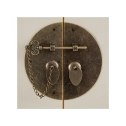 Armoire 4 Portes, 3 Tiroirs Blanc Cassé Meuble Chinois - PEKIN 12 Armoire 4 Portes, 3 Tiroirs Blanc Cassé Meuble Chinois - PEKIN -Sominova Soldes Boutique armoire et dressing 17632579