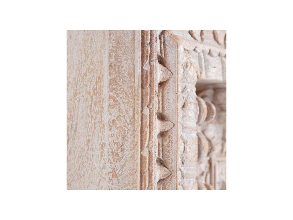 Armoire De Salon Bois Blanchi - JAMI 7 Armoire De Salon Bois Blanchi - JAMI – Image 5