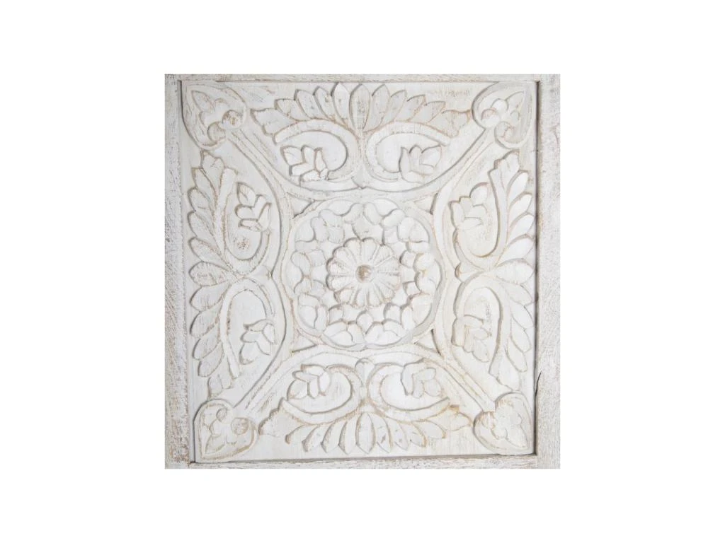 Armoire 2 Portes 3 étagères Bois/Blanc Taille M - LANPA 8 Armoire 2 Portes 3 étagères Bois/Blanc Taille M - LANPA – Image 6