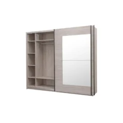 Armoire 2 Portes Coulissantes 250 Cm - YANN -Sominova Soldes Boutique armoire et dressing 17632697