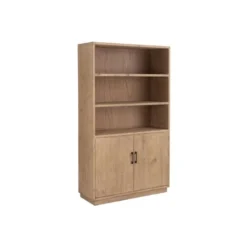 Armoire 2 Portes Bois Massif D'orme - LINI