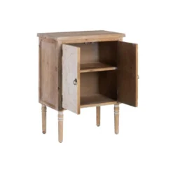 Petite Armoire Bois Blanchi 2 Portes - ROSANA 10 Petite Armoire Bois Blanchi 2 Portes - ROSANA -Sominova Soldes Boutique armoire et dressing 17637053