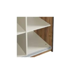 Armoire 2 Portes Coulissantes 245 Cm Bois Tropical - HADES -Sominova Soldes Boutique armoire et dressing 17637093