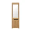 Armoire 2 Portes Miroir Chêne/Gris - CRACOVIE - L 58 X L 37 X H 193.5 Cm 1 Armoire 2 Portes Miroir Chêne/Gris - CRACOVIE - L 58 X L 37 X H 193.5 Cm -Sominova Soldes Boutique armoire et dressing 19721765