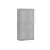 Armoire Grand Model, Collection SPACI, 2 Portes, 72x194 Cm, Coloris Chêne Gris -Sominova Soldes Boutique armoire et dressing 19828509