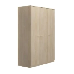 Armoire 3 Portes Chêne Blond - MAILLE 7 Armoire 3 Portes Chêne Blond - MAILLE -Sominova Soldes Boutique armoire et dressing 21026677