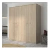 Armoire 4 Portes Chêne Blond - MAILLE -Sominova Soldes Boutique armoire et dressing 21026679
