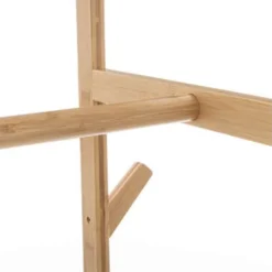 Penderie 4 étagères En Bambou Naturel - FIVE -Sominova Soldes Boutique armoire et dressing 21049549