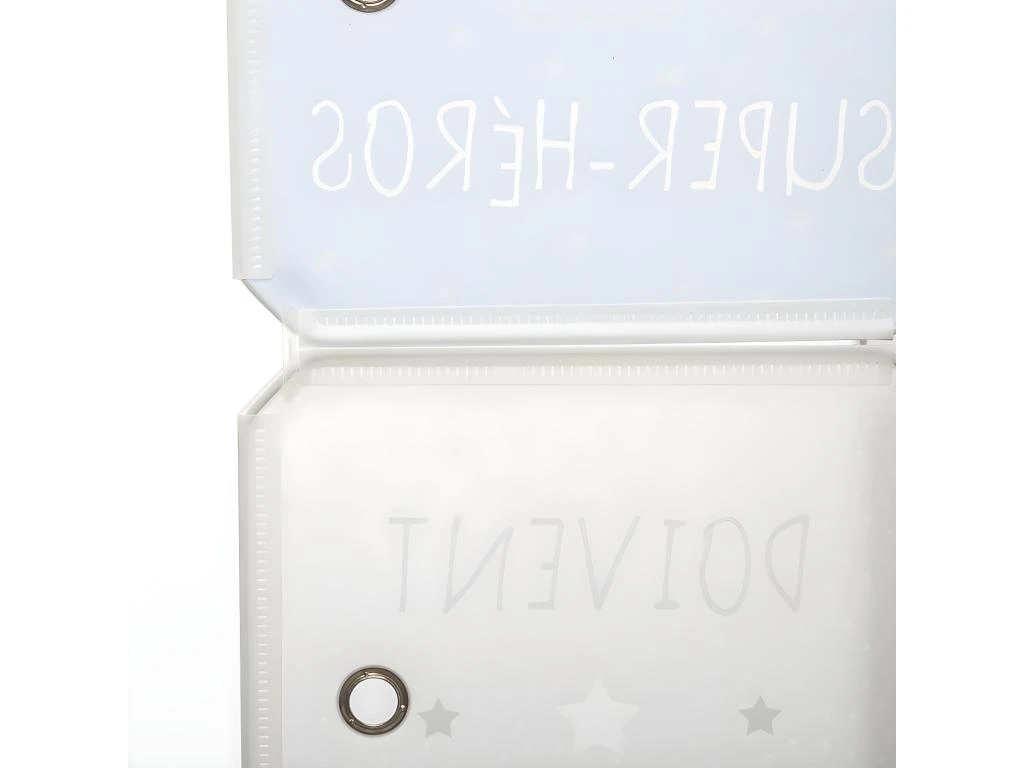 Rangement Enfant 8 Cases Bleu Atmosphera - Bleu 6 Rangement Enfant 8 Cases Bleu Atmosphera - Bleu â Image 4