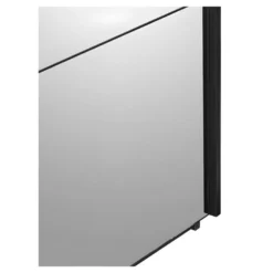 Armoire 2 Portes Coulissantes 245 Cm Avec Miroir Bois Noir - UNYS -Sominova Soldes Boutique armoire et dressing 21722107