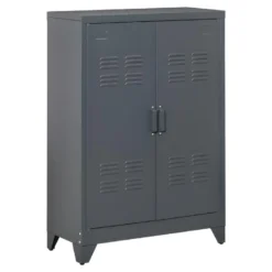 Armoire Buffet Industriel BERGAME Tôle De Métal