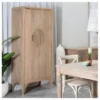 Armoire 2 Portes 2 Tiroirs Bois De Manguier - GOBE -Sominova Soldes Boutique armoire et dressing 22041253
