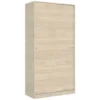 Armoire Kilimangiaro, Portemanteau Pour Chambre, Armoire Avec 2 Portes Coulissantes, 100x50h204 Cm, Chêne 1 Armoire Kilimangiaro, Portemanteau Pour Chambre, Armoire Avec 2 Portes Coulissantes, 100x50h204 Cm, Chêne -Sominova Soldes Boutique armoire et dressing 22791183