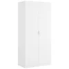 Armoire Giovo, Portemanteau Pour Chambre, Armoire Avec 2 Portes Battantes, 81x52h184 Cm, Blanc -Sominova Soldes Boutique armoire et dressing 22792147