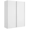 Armoire Nuptse, Porte-manteau Pour Chambre, Armoire Avec 2 Portes Coulissantes, 150x65h204 Cm, Blanc -Sominova Soldes Boutique armoire et dressing 22792915