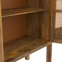 Armoire Tiki En Cannage 2 Portes En Bois 13 Armoire Tiki En Cannage 2 Portes En Bois -Sominova Soldes Boutique armoire et dressing 23029623