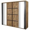 CANDAS - Armoire 2 Portes Coulissantes 217cm Effet Bois -Sominova Soldes Boutique armoire et dressing 9577363