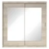 Armoire 200cm Avec Miroirs Et Portes Coulissantes. Collection ROMEO. Effet Chêne 2 Armoire 200cm Avec Miroirs Et Portes Coulissantes. Collection ROMEO. Effet Chêne -Sominova Soldes Boutique armoire et dressing 9577895