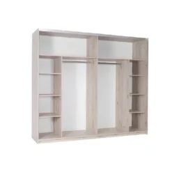 Armoire 2 Portes Coulissantes RICCARDO. Miroirs LED 7 Armoire 2 Portes Coulissantes RICCARDO. Miroirs LED -Sominova Soldes Boutique armoire et dressing 9579453