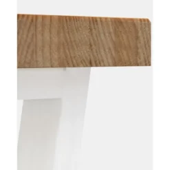 Banc Gala Chêne Foncé Et Blanc 120cm -Sominova Soldes Boutique banc bout de lit malle et coffre 8842779